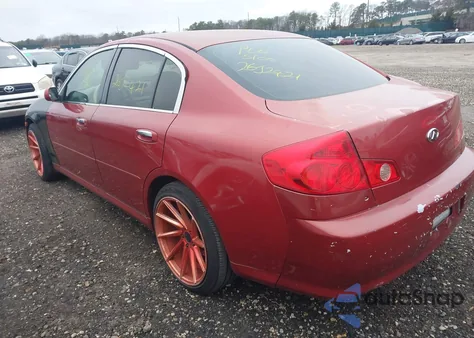 2005 Infiniti G35X from USA, damaged, VIN JNKCV51F75M301328